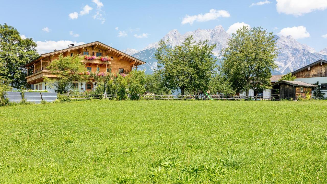 Villa Oberhaslinghof à Saalfelden Extérieur photo